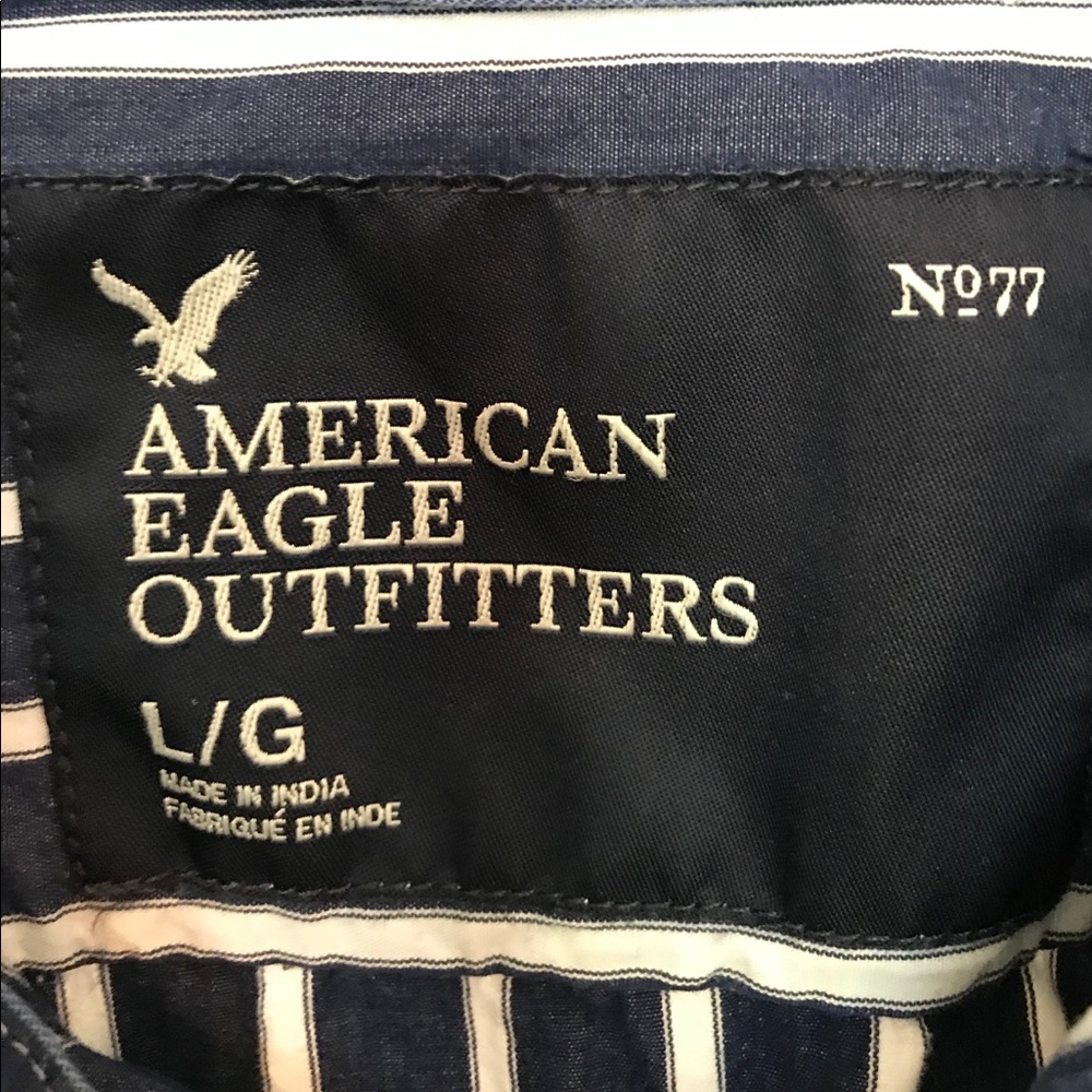 Men’s striped button down - Picture 3 of 3